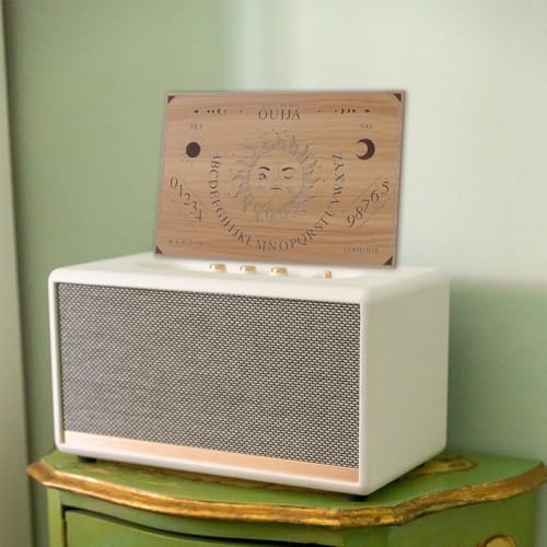 Adornos de estrellas de madera y tablero de péndulo místico para decoración de hogar 6