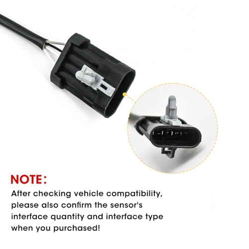 Sensor de Oxígeno Sanooer para Chevy Silverado 2pcs miniatura 3