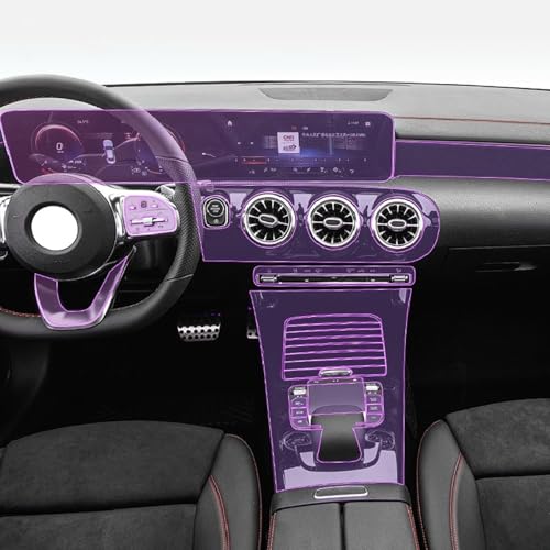 Film transparent en TPU habitacle Mercedes CLA pour les trajets quotidiens