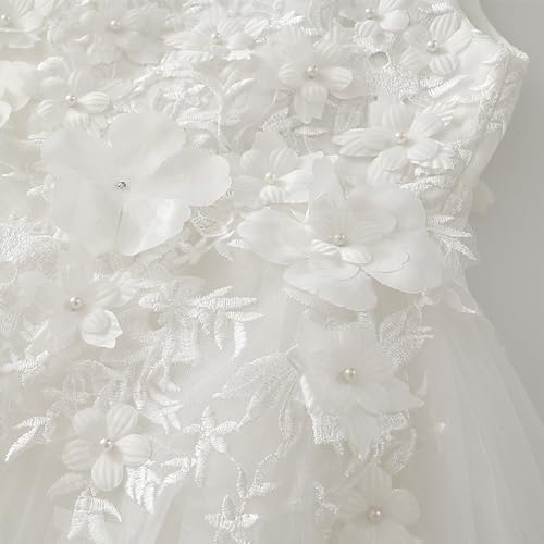 Girls Prom Ball Gown Bridesmaid Ceremony Dress Tulle Princess Party Dresses Weeding Guest Dress4