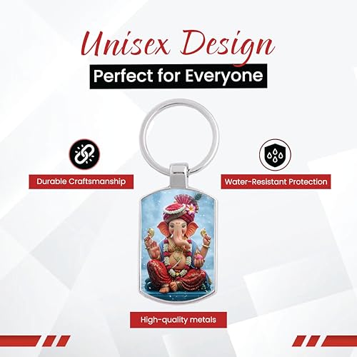 Image of Premium Printed Metal Keychain for Men & Women | High-Definition Artwork Print | Durable Key Ring for Car, Bike, Home & Office Keys | Stylish Decorative Key Holder Gift