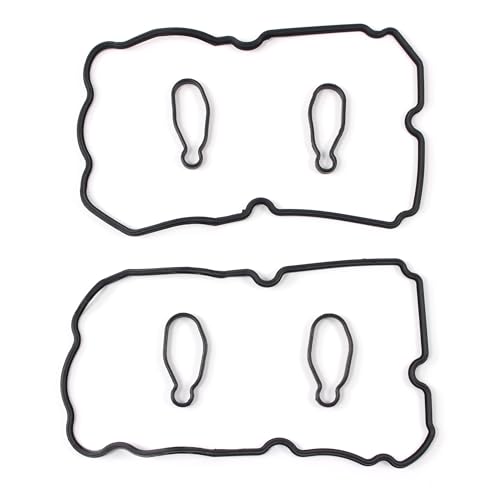 Image of AUCERAMIC VS50620R Valve Cover Gasket Set Fit for 2004-2020 Saab 9-2X Subaru Baja Forester Impreza Legacy Outback WRX STi 2.5L H4 2458cc Replace# 13270AA190, 13272AA140