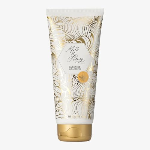 Image of Oriflame milk and honey gold sugar scrub 200 ml