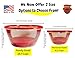 Breader Shaker Bowl - Personal or Family Sized for Breading Hand Cut Fries, Pickles, Chicken Tenders, Shrimp and More (Family Sized)