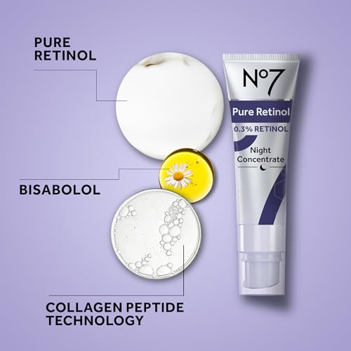 No7 Advanced Retinol 1.5% Complex Night Concentrate sérum antiedad de noche 30ml 6