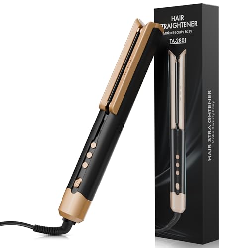 Plancha de Pelo Cerámica 1.75" Negra Dual Voltage miniatura 1