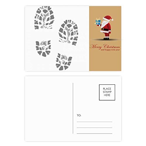 Cartes postales empreintes de chaussures modernes pour album souvenir