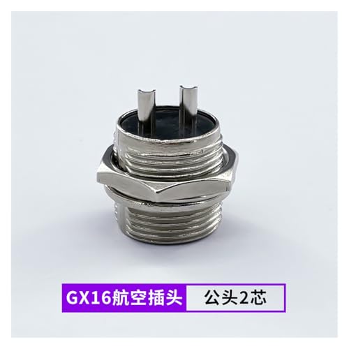 Conector Macho de Aviación GX16/M16 para Cables de Alimentación miniatura 2