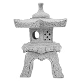 Décoration de jardin zen : cette lanterne miniature en pierre aux détails raffinés est idéale pour sublimer la beauté des micro-jardins et des bonsaïs, en y ajoutant une touche d’élégance et d’authenticité. accessoires de jardin