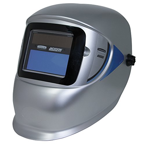 Image of Jackson Safety Element Variable ADF Helmet, Solar Powered, Shade 9-13, Sensitivity and Delay Adjustments, 4 / Case, 23282, Gray