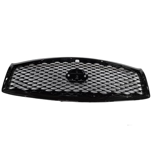 Calandres avant pour Infiniti Q70 de 2015 à 2019 : grille de course en nid d'abeille noire