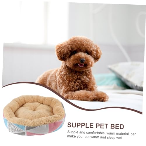 Yardwe Cama De Dormir Para Filhotes Ninho Confortável Para Cães Tapete Para Cães De Estimação Cama P