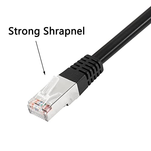 Cable de Extensión RJ45 30 cm Cat5E Impermeable miniatura 3