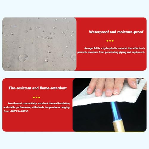 Aérogel de silice 6mm isolant thermique mince contre les pertes de chaleur - 3
