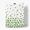 Horaldaily St. Patrick's Day Flannel Blanket Throw, Green Shamrock Soft Fuzzy Plush Cozy Fleece Blankets for Couch Sofa Bed Lounging, Ideal Gifts for Kids Adults Self, 50x60 #5