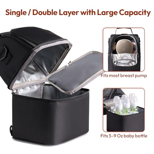 NCVI Breastmilk Cooler Bag Double Layer