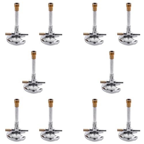 Bec Bunsen gaz propane liquide mini tube de chauffage laboratoire chimie | 10 pièces