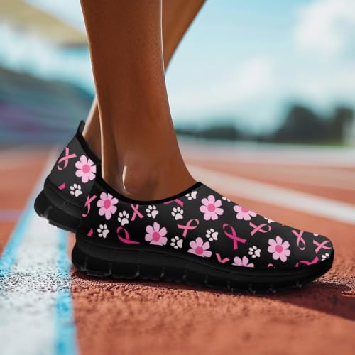 Image of Womens Slip On Walking Shoes Non Slip Loafer Breathable Holiday Travel Shoe Lightweight Casual Low Top Sneakers SizeUS 5.5-11.5