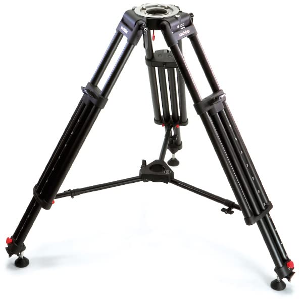 Sachtler 6481 OB 2000 Heavy-Duty Aluminum Tripod for Flat Base Fluid Heads