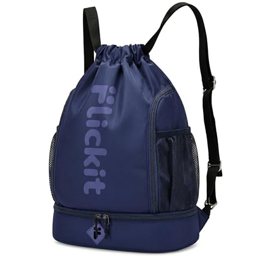 Image of FLICKIT Sports Drawstring Bag & Pro Bag Backpack for Men & Women