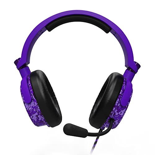 Stealth C6-100 Gaming Headset Purple Digital Camo