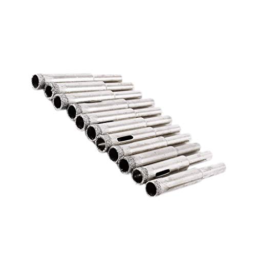 Brocas Diamante 8mm Para Vidrio y Azulejo 12 Piezas miniatura 1