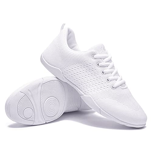 ZVC Cheer Shoes White Cheerleading Shoes for Women Cheer Sneakers Youth3