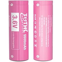 2026 New Replacement Battery 2PCS 5500mah 71 * 21mm/2.76 * 0.83inches