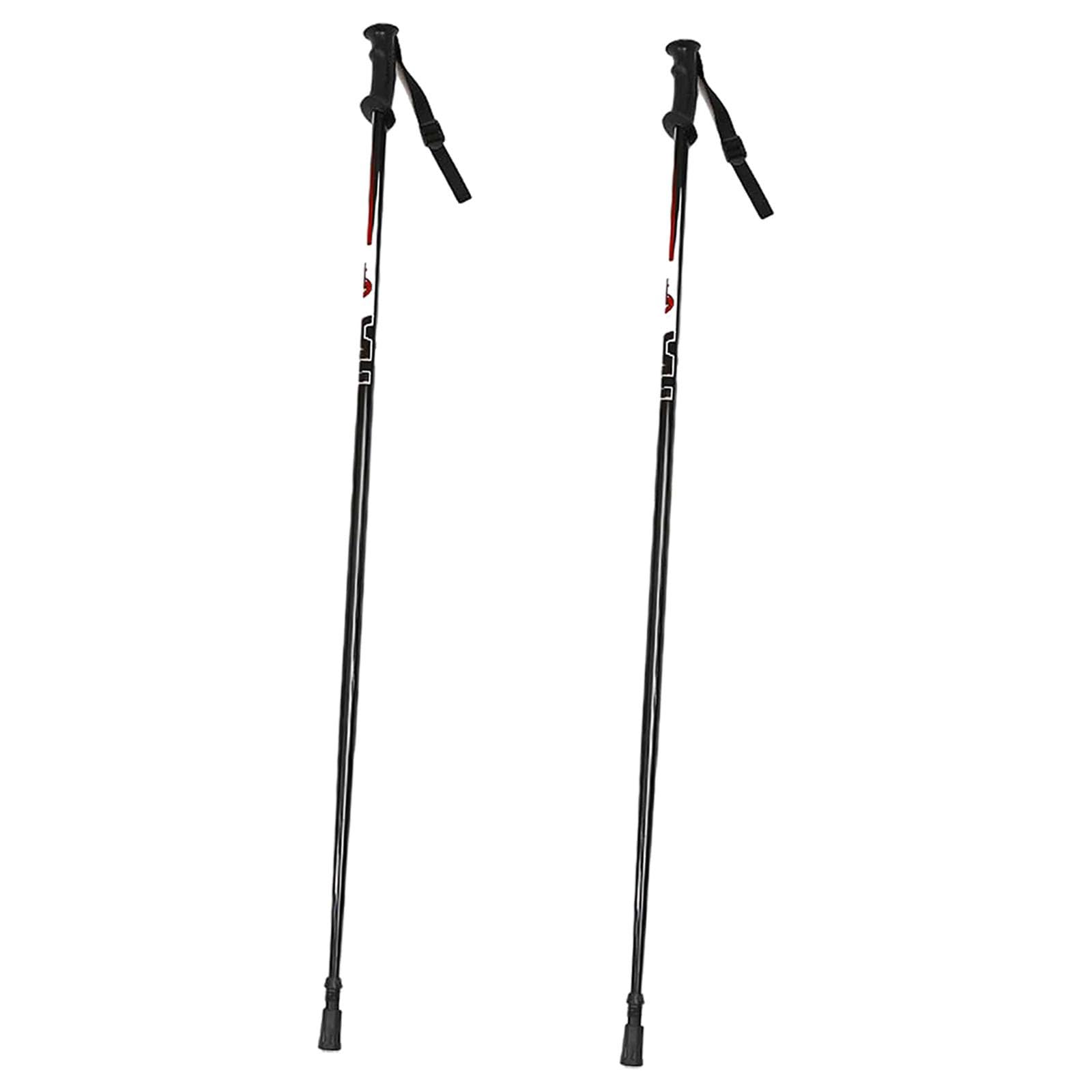 Bâtons de Ski Portables, Poignée Confortable, pour Hommes et Femmes, en Alliage D'aluminium, Légers, pour Le Ski et Le Snowboard de Compétition