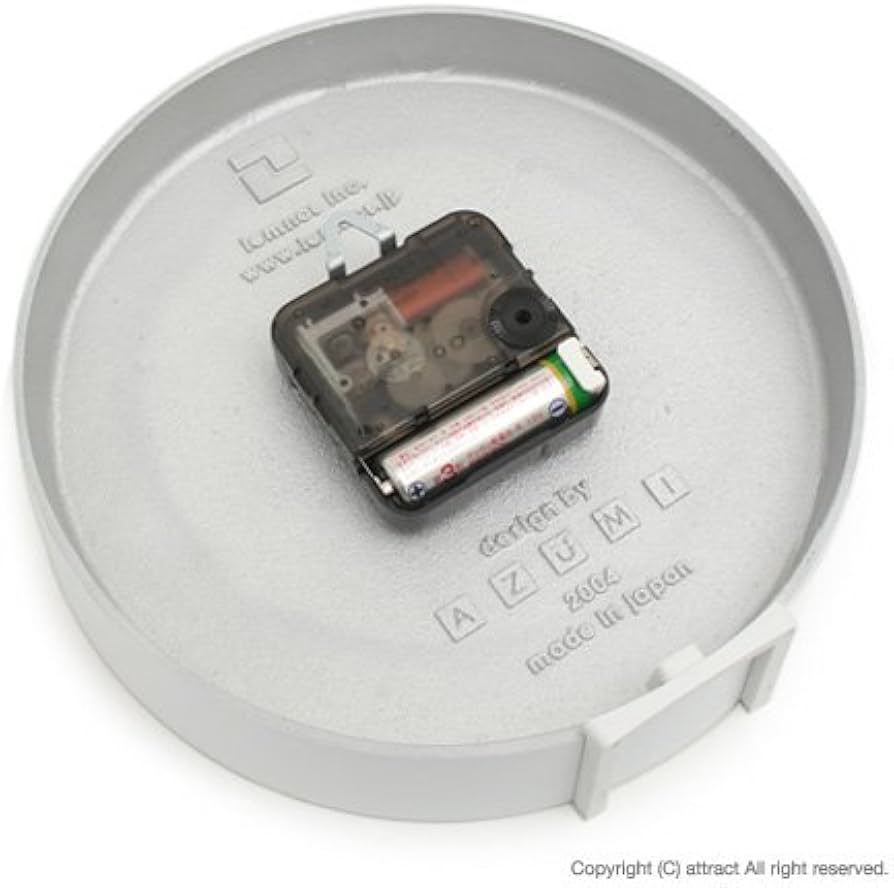 Amazon.co.jp: Lemnos レムノス edge clock エッジクロック Sサイズ