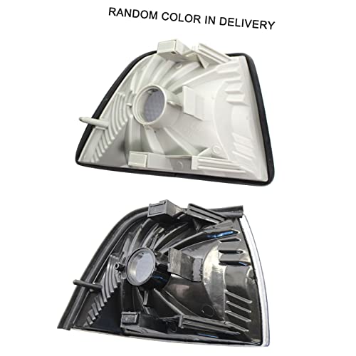 yeacher Um par de luz de seta com substituição de lente branca para BMW E36 318i 328i M3