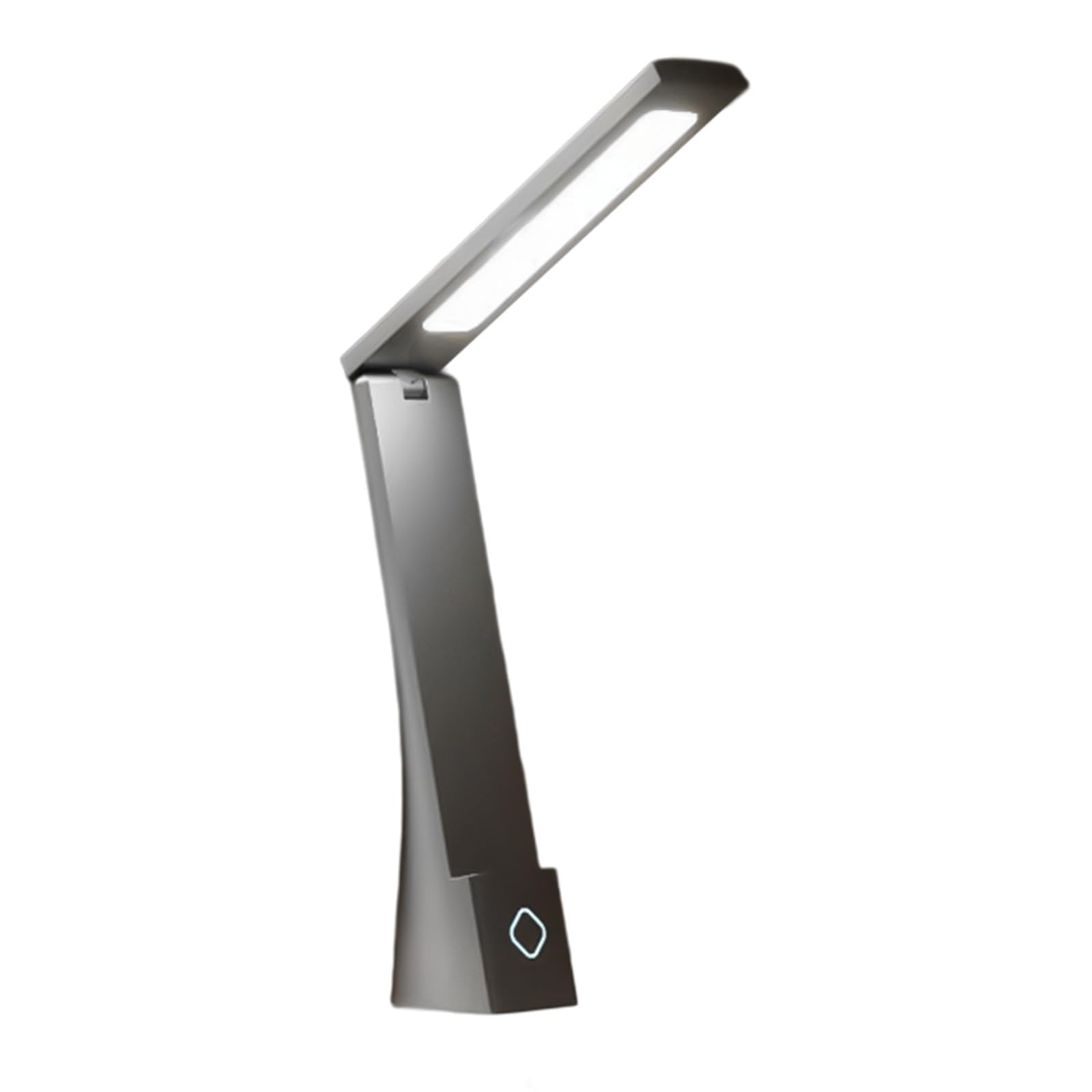 Hsioluted Silver Reading Light Rechargeable Led Bedside Light Eye Protections Desk Lamp Adjustable Small Desk Lamp Lighting Small Lighting