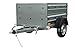 Produktbild UNITRAILER PKW Anhänger Garden Trailer 150 mit zusätzlichen Bordwänden, Ladefläche 147,3 cm x 106,5 cm, 750 kg