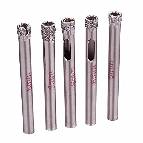 Broca Diamante 10 mm 5 Piezas para Mármol miniatura 1