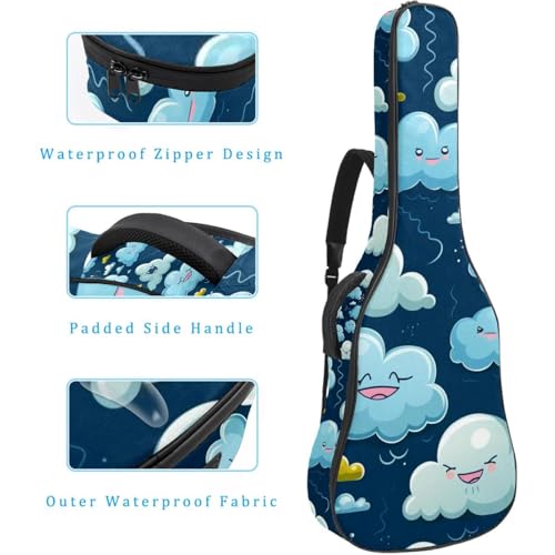 Sac pour guitare résistant à l'eau 101,6 cm pour éviter les chocs et l'humidité - 4