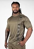 Gorilla Wear Branson T-Shirt - Bodybuilding und Fitness Bekleidung für Herren, grün, XL