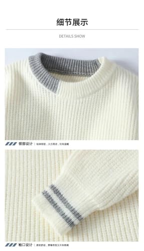 Sweaters Men Winter Thicken Men Warm Sweater Mens Casual Sweaters Korean Style Men's Pullovers Male4