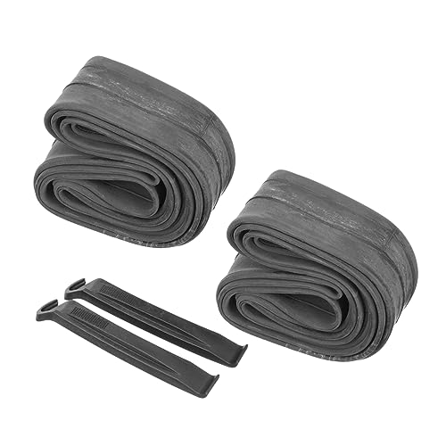 Garneck Essential 2 Pcs Bike Tire Repair Kit Bike Inner Tube Replacement Set 12 Inch to 26x1.75/2.125