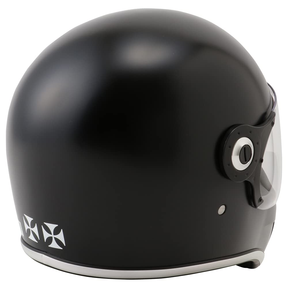 Amazon | 【RIDEZ(ライズ)】XX フルフェイスヘルメット マットブラック