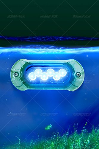 1 - Attwood Light Armor Underwater LED Light - 3 LEDs - White