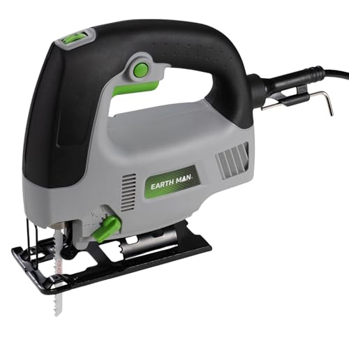 高儀 コード式 オービタルジグソー JSW-550SCA EARTH MAN 木材 プラスチック 軟鉄板 切断 ワンタッチ ブレード交換 ダイヤル式 無段変速 ブロワ機構 電源コード 1.8m たかぎ