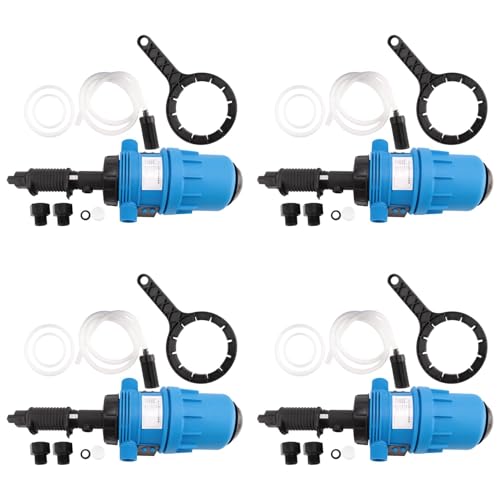 Inyector químico para evitar fluctuaciones de nutrientes con dispensador de proporción por agua 2