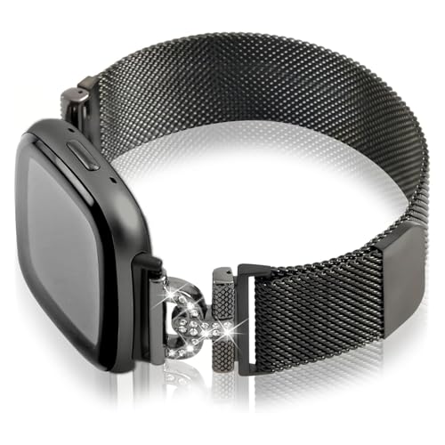 HAYONLIY Coh Fitbit Sense 2/Fitbit Versa 4/Fitbit Sense/Fitbit Versa 3ɑΉ bVXeXX`[uOXgbv hbV[Ȍp߉\Xgoh p ubN