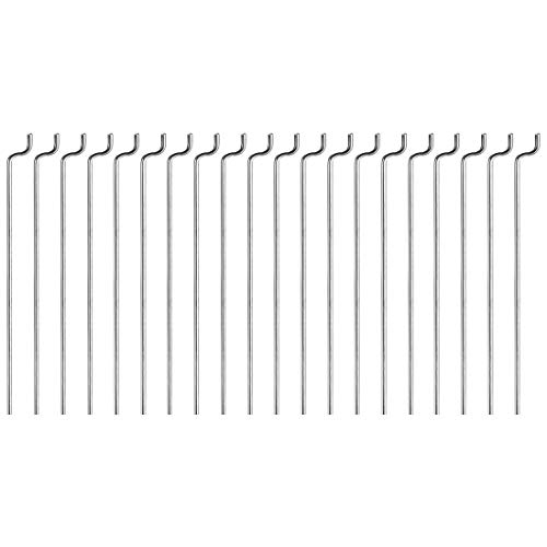 Tiges de tirette en acier 1mm x 180mm uxcell pour modélisme - Lot de 20