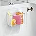 InterDesign AFFIXX Plastic Organizer, Peel-and-Stick Strong Self-Adhesive Organizer for Laundry and Utility Room, Closets, Cabinets, 8