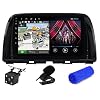 SFUOE 6+128G DSP Android 10 Head Unit Fit For Mazda 6 2012-2017 GPS Navigation Car Radio Video Multimedia Player Autoradio Audio Stereo In-Dash Video (Color : S9 8Core 4G 64G CAM)