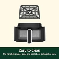 Cuisinart Air Fryer, 6-Quart Basket Large Fryer with 5 Cooking Functions to Roast, Bake, Broil, Air Fry and Keep Warm, 5 Airfryer Presets, Dishwasher-Safe Parts, AIR-200NAS, Stainless Steel & Black — image 6