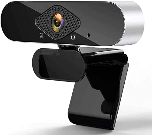 Webcam with Microphone for Desktop-1080P HD Desktop Computer Webcam USB Webcam Plug and Play 120Â°Wide-Angle Streaming Webcam with Tripod and Privacy Shield Used for Video Call Recording Conference