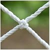 Veiligheidsnet, balkonbescherming, nylon veiligheidsnet, wit, geschikt voor balkontrapleuningen, binnen- en buitenramen, tuinhekken, constructie-isolatie, klimmen, hangende clo (1*3M (3*10Ft))