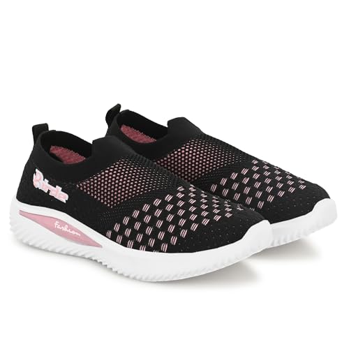 Image of Birde Women Knitting Upper Women PVC Casual Shoes for Women Walking Shoes